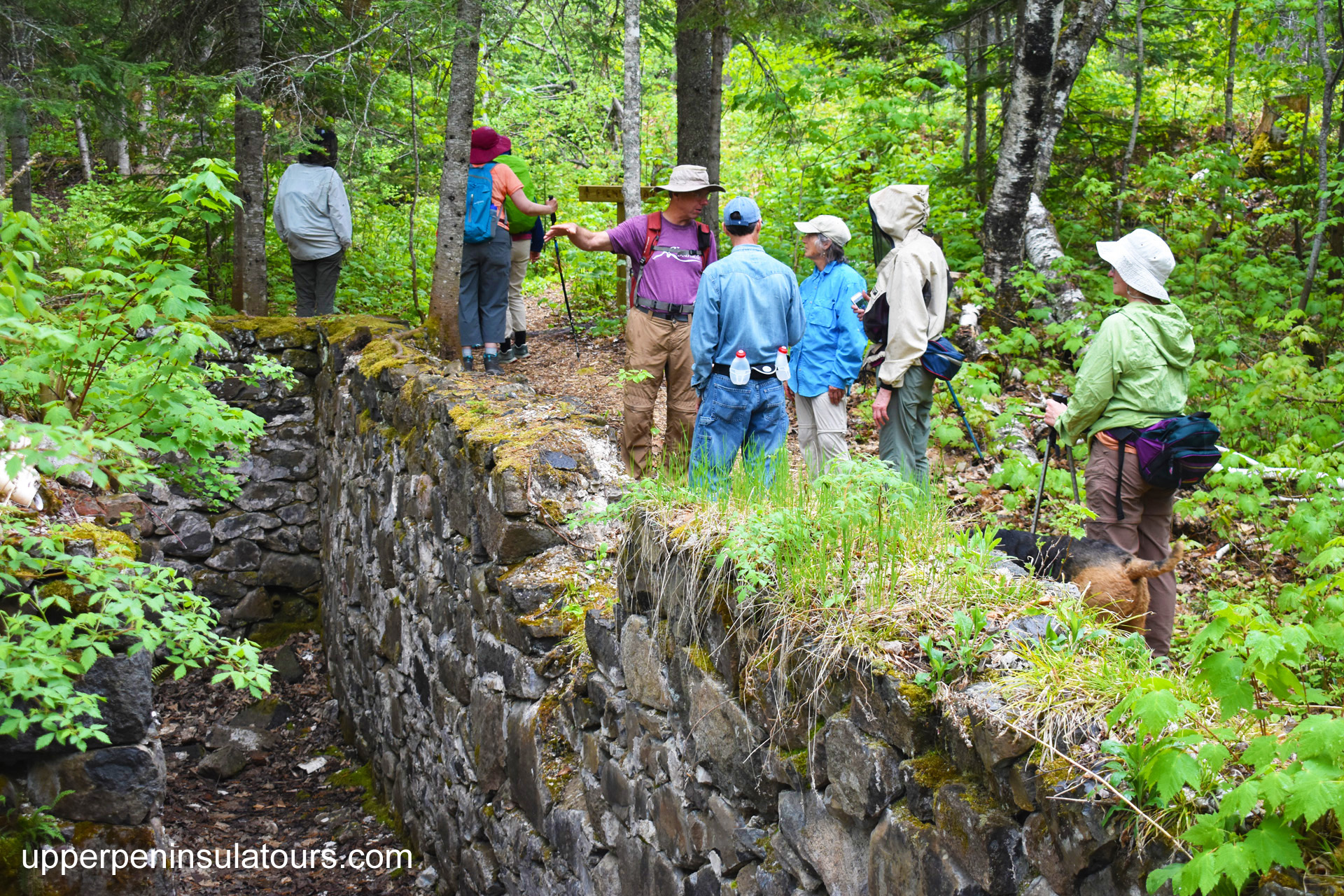 Hike with the Monks Tour, Upper Peninsula Tours.com