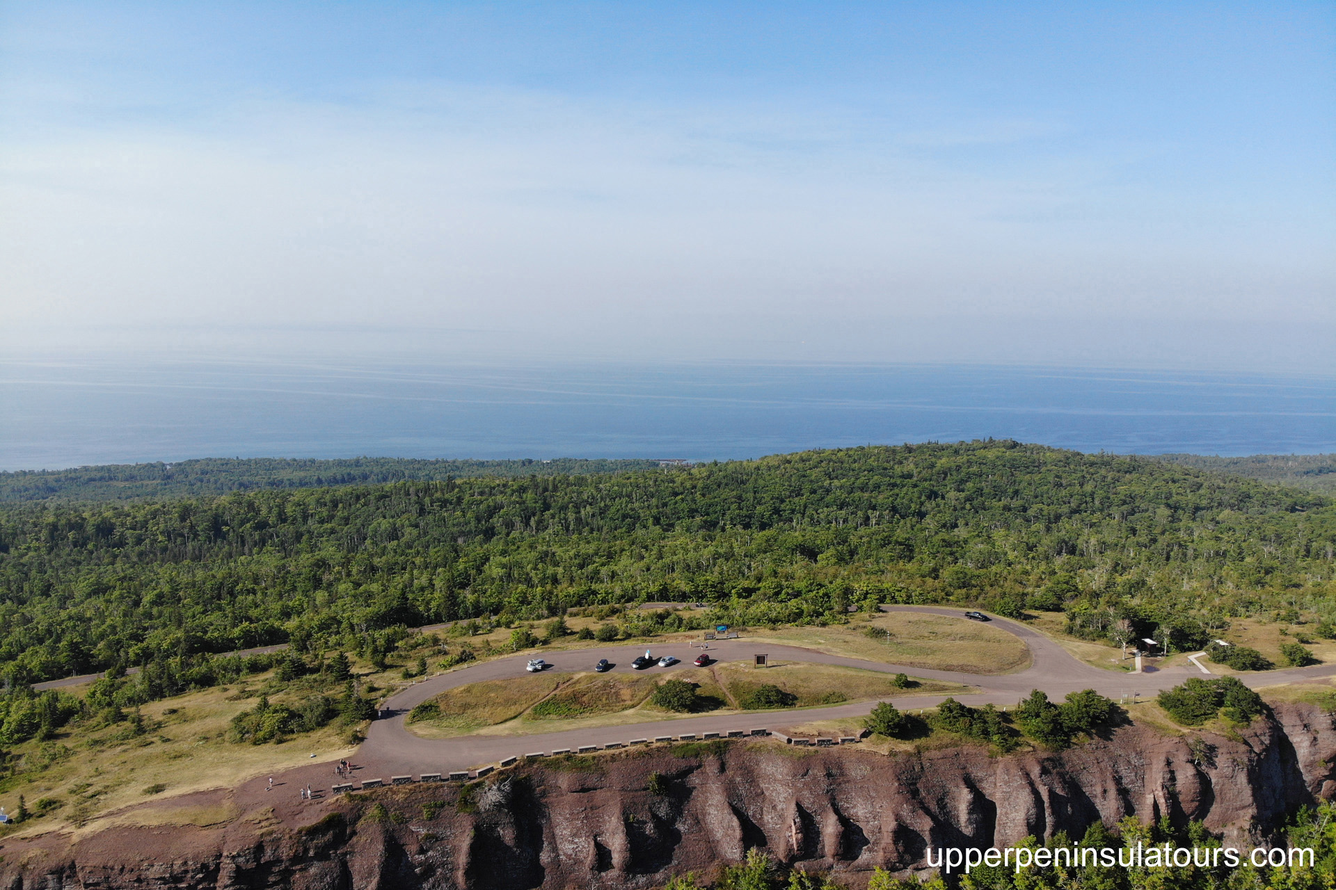 Keweenaw Big Views tour - upper peninsula waterfall tours