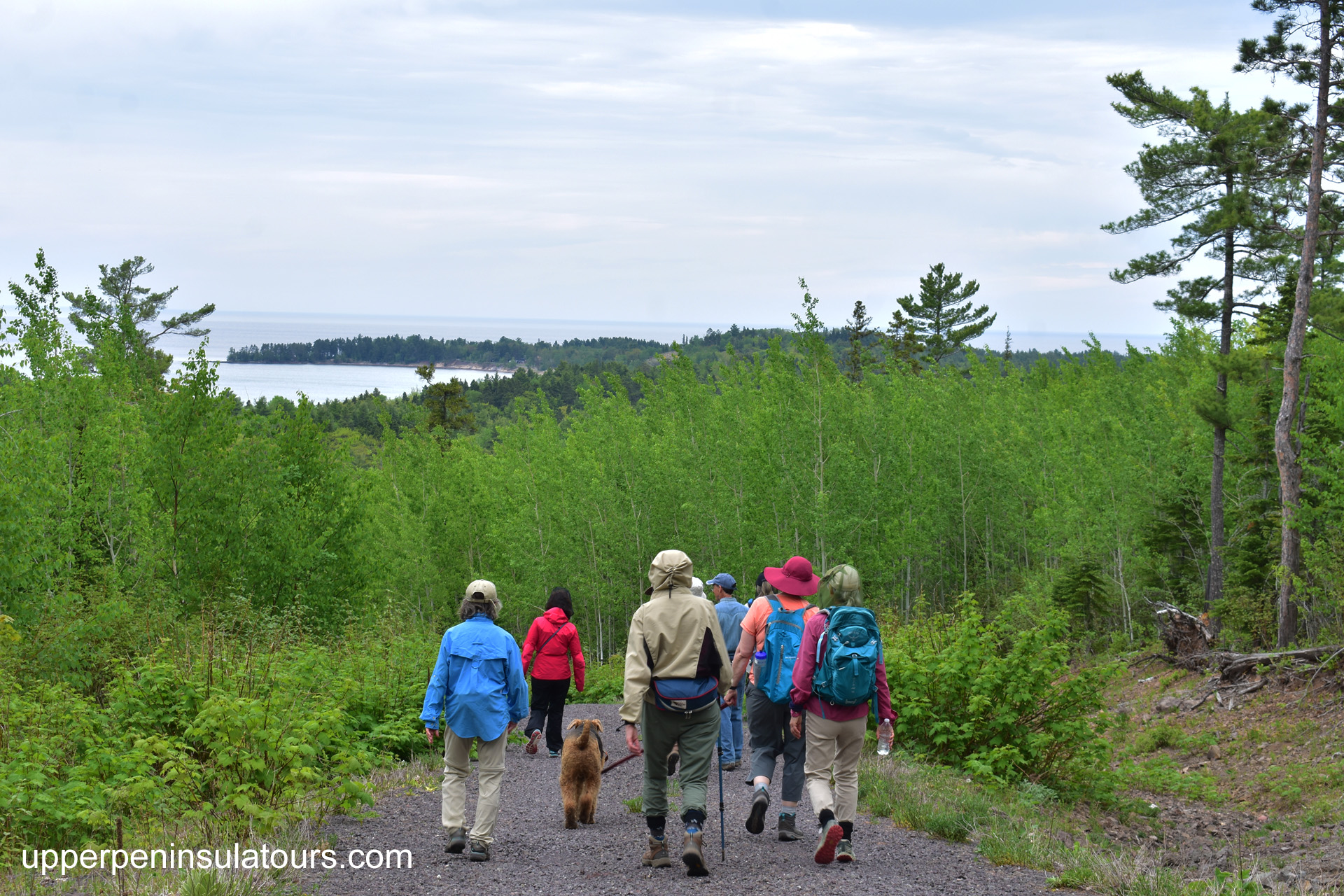 Walk with the Monks Tour in Upper Peninsula of Michigan - upper peninsula waterfall tours