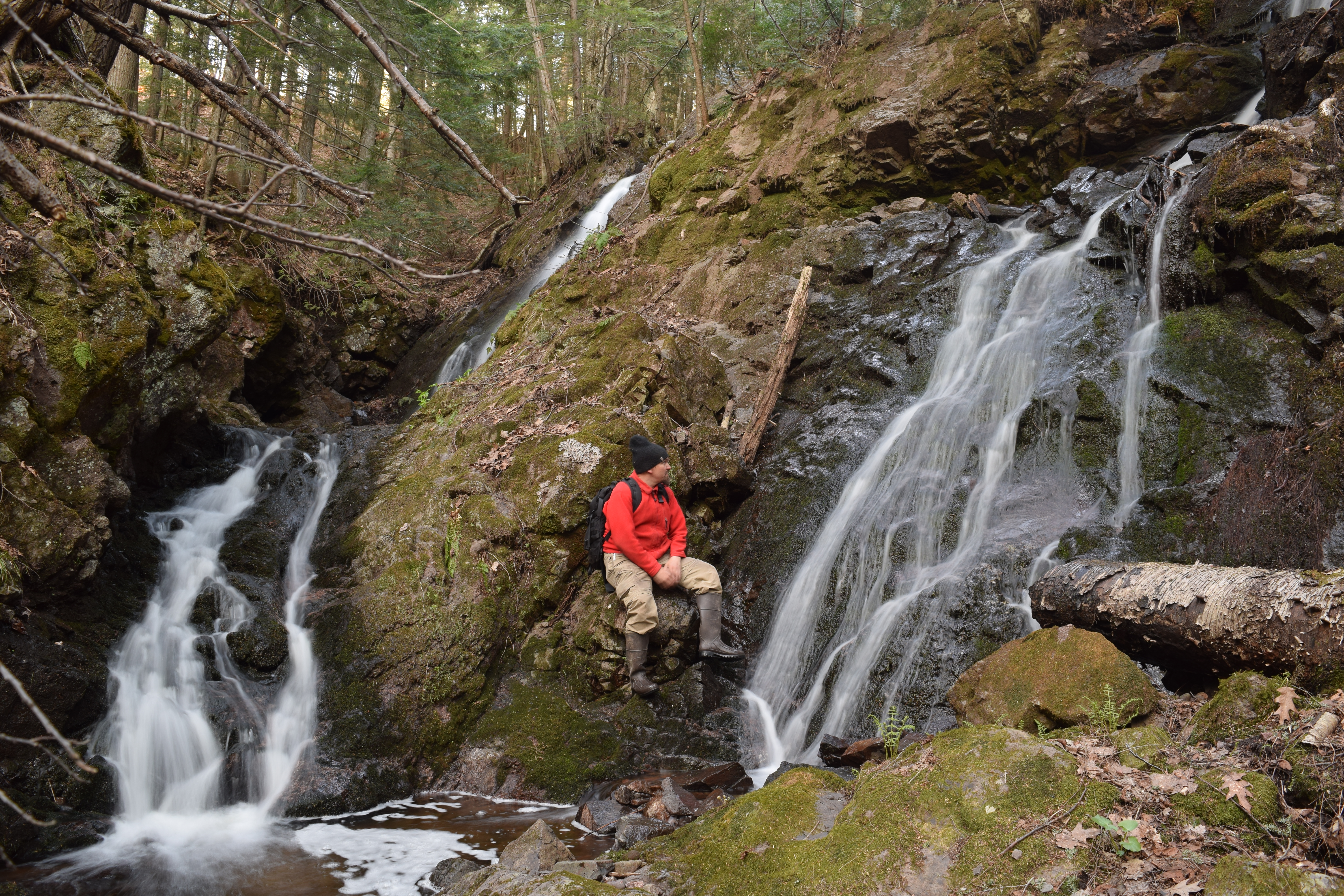 hidden waterfalls tour - upper peninsula waterfall tours