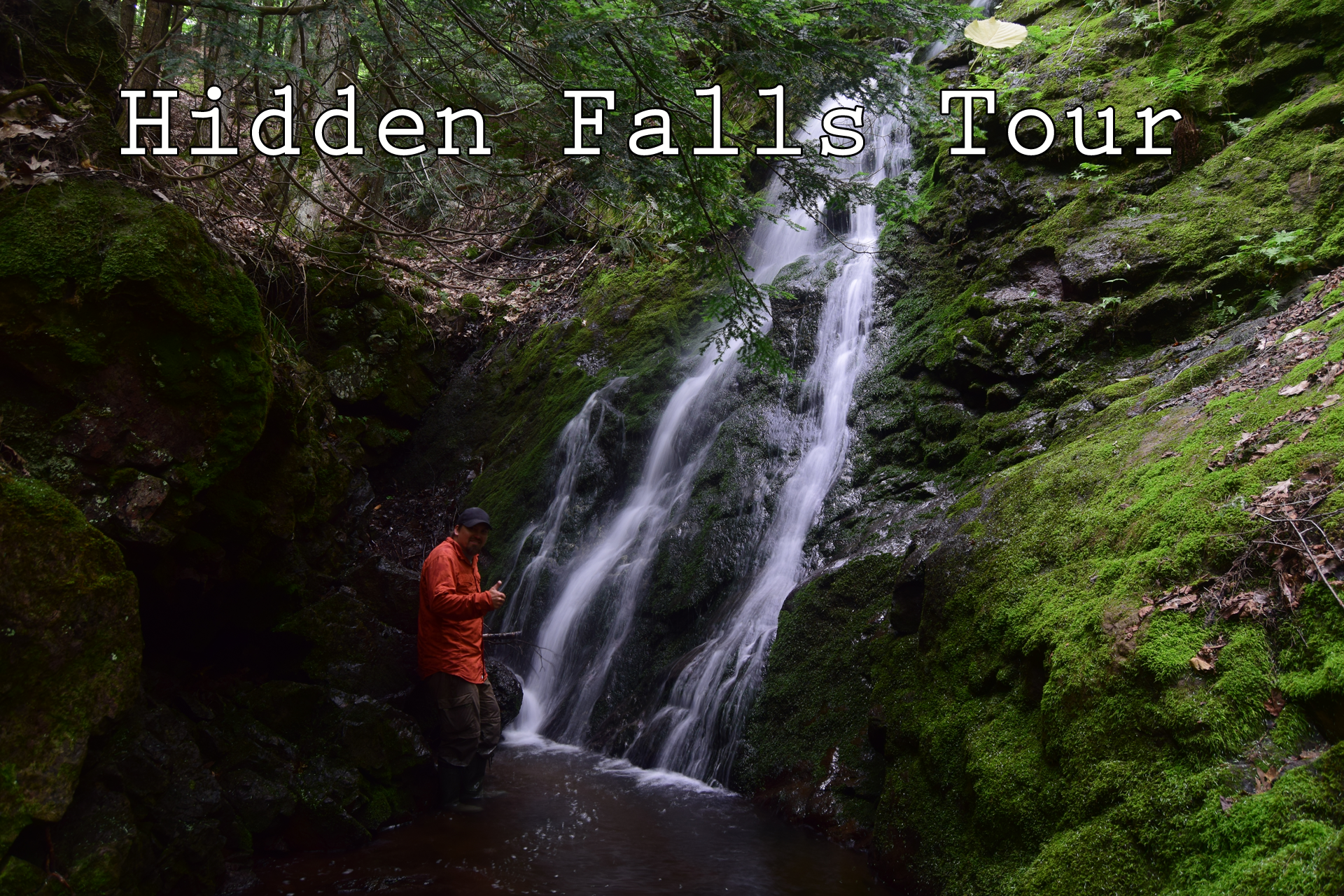 hidden waterfalls tour - upper peninsula waterfall tours