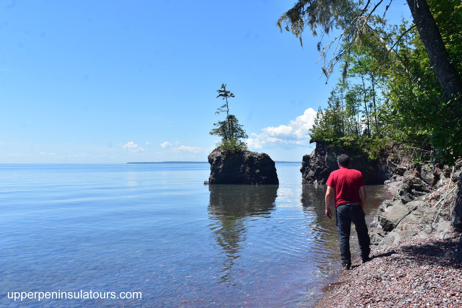 Keweenaw Big Views tour - upper peninsula waterfall tours