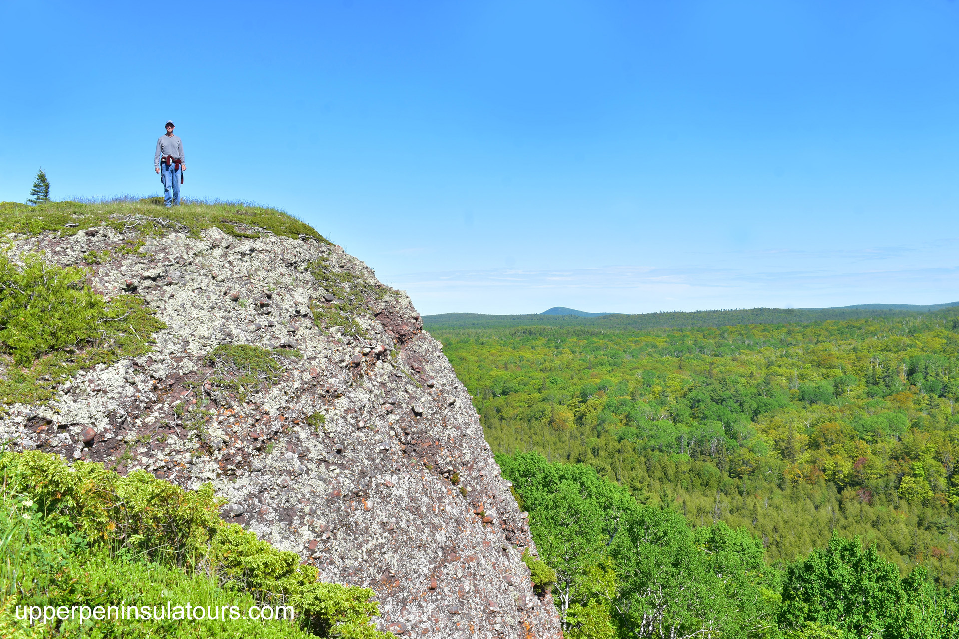 Keweenaw Big Views tour - upper peninsula waterfall tours