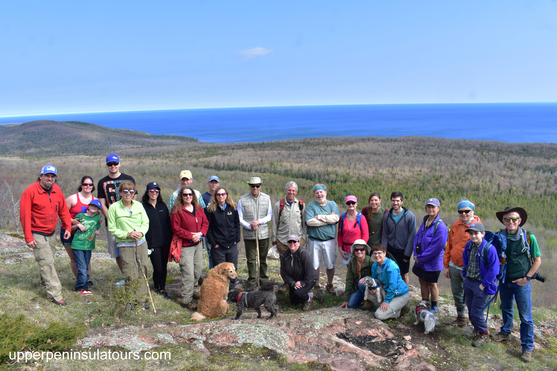 Keweenaw Big Views tour - upper peninsula waterfall tours