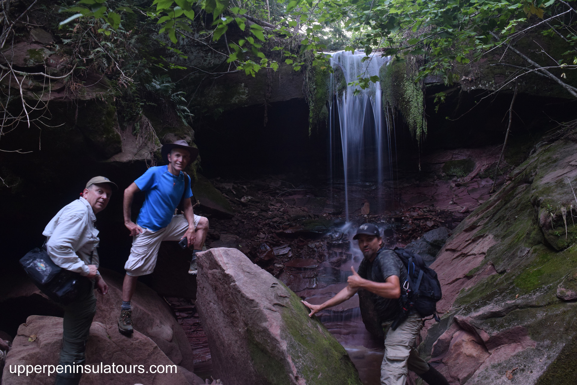 Copper County Falls tour - upper peninsula tours