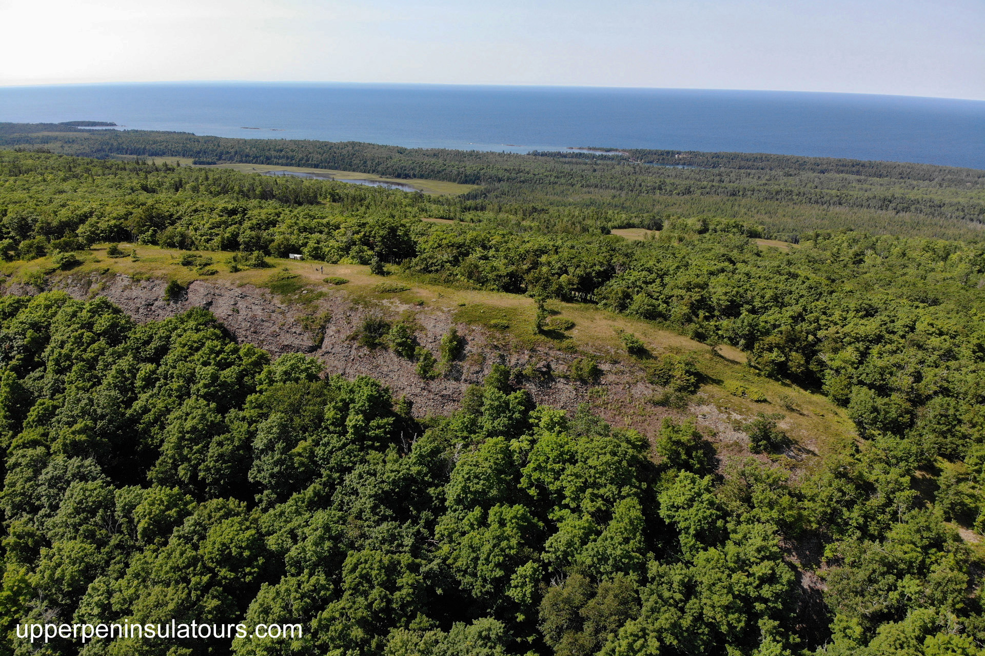 Keweenaw Big Views tour - upper peninsula waterfall tours