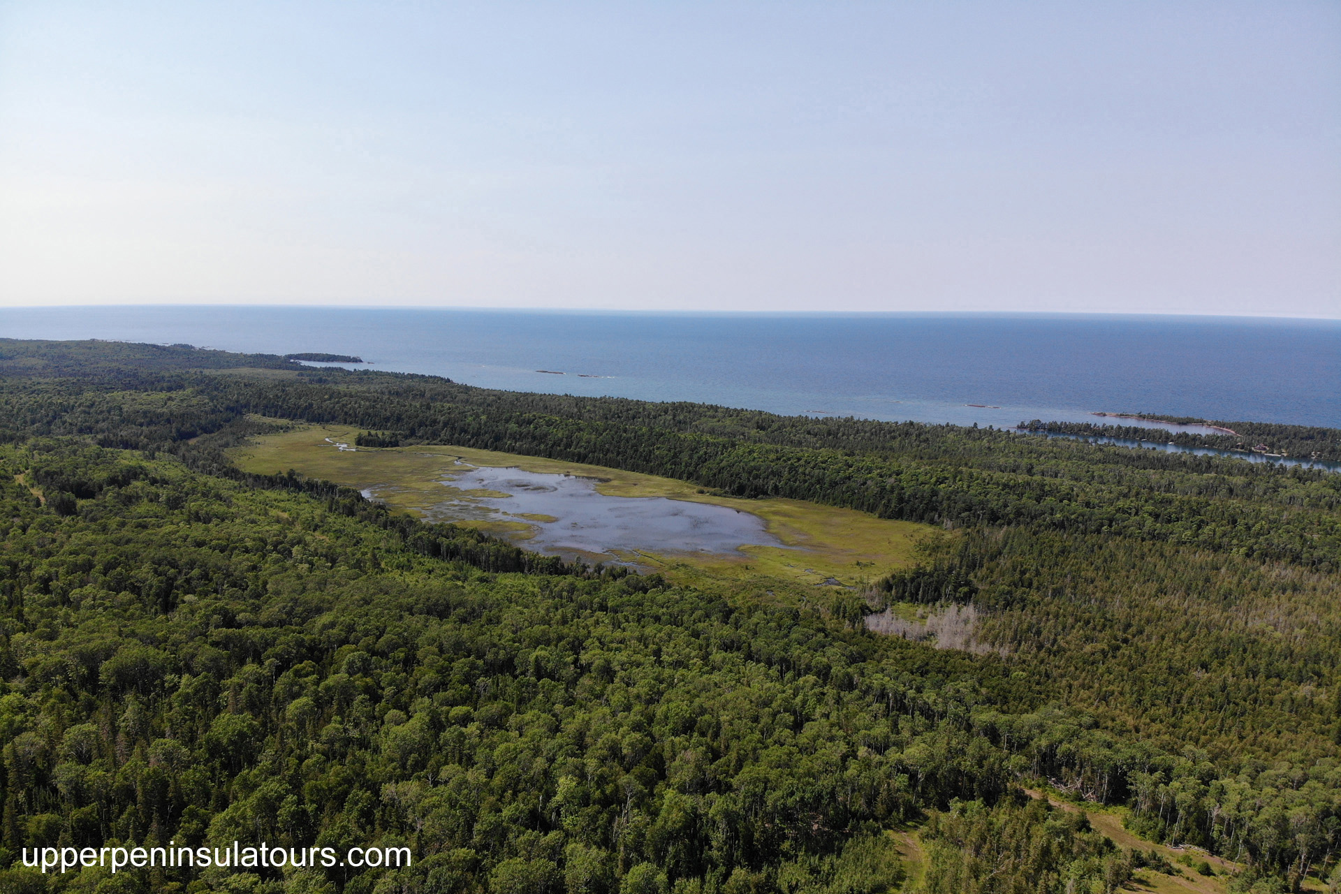 Keweenaw Big Views tour - upper peninsula waterfall tours