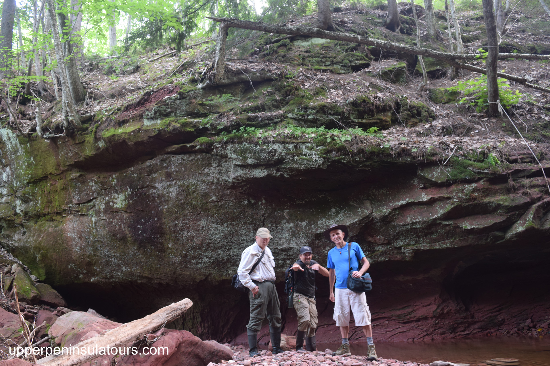 Copper County Falls tour - upper peninsula tours