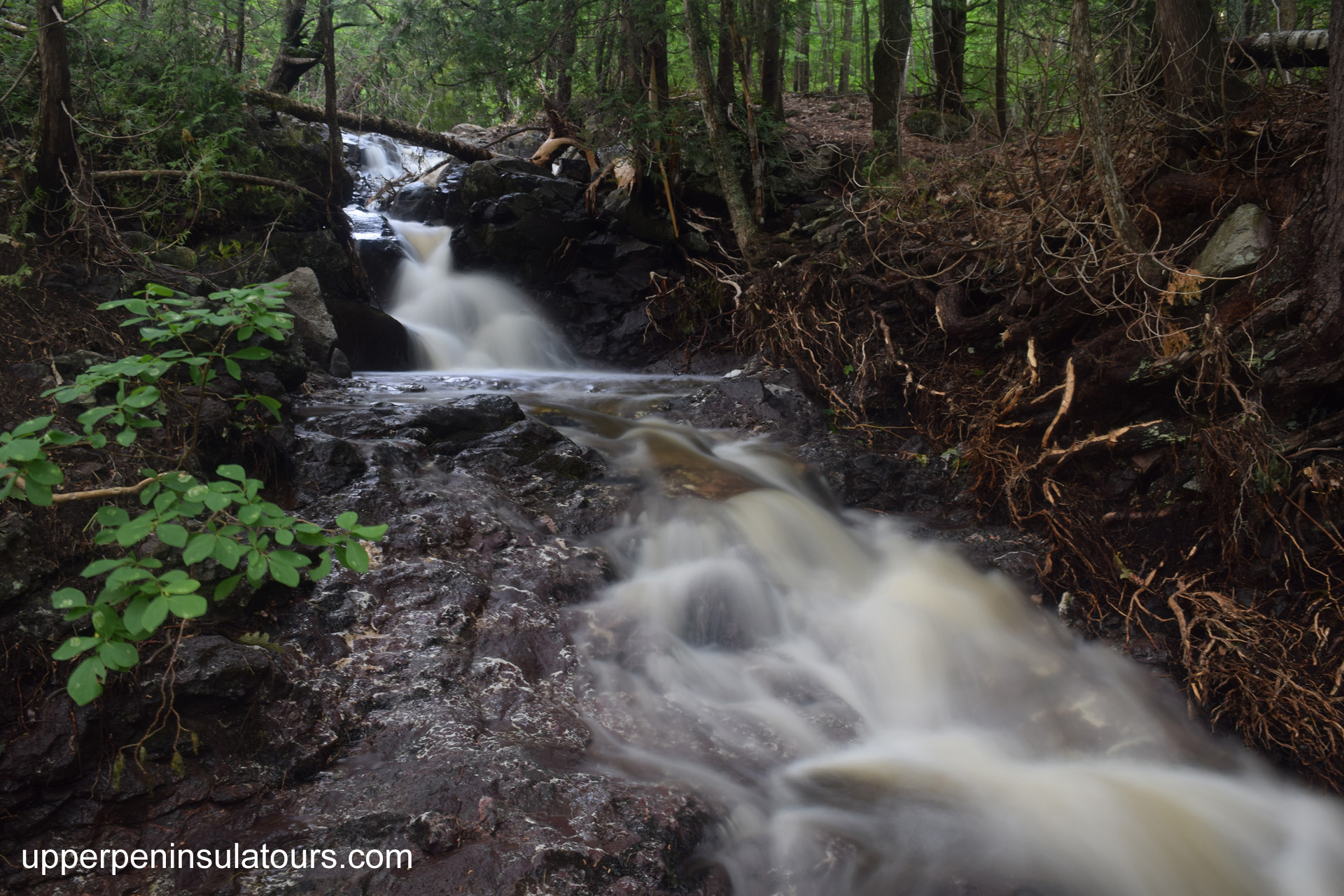 Copper County Falls tour - upper peninsula waterfall tours